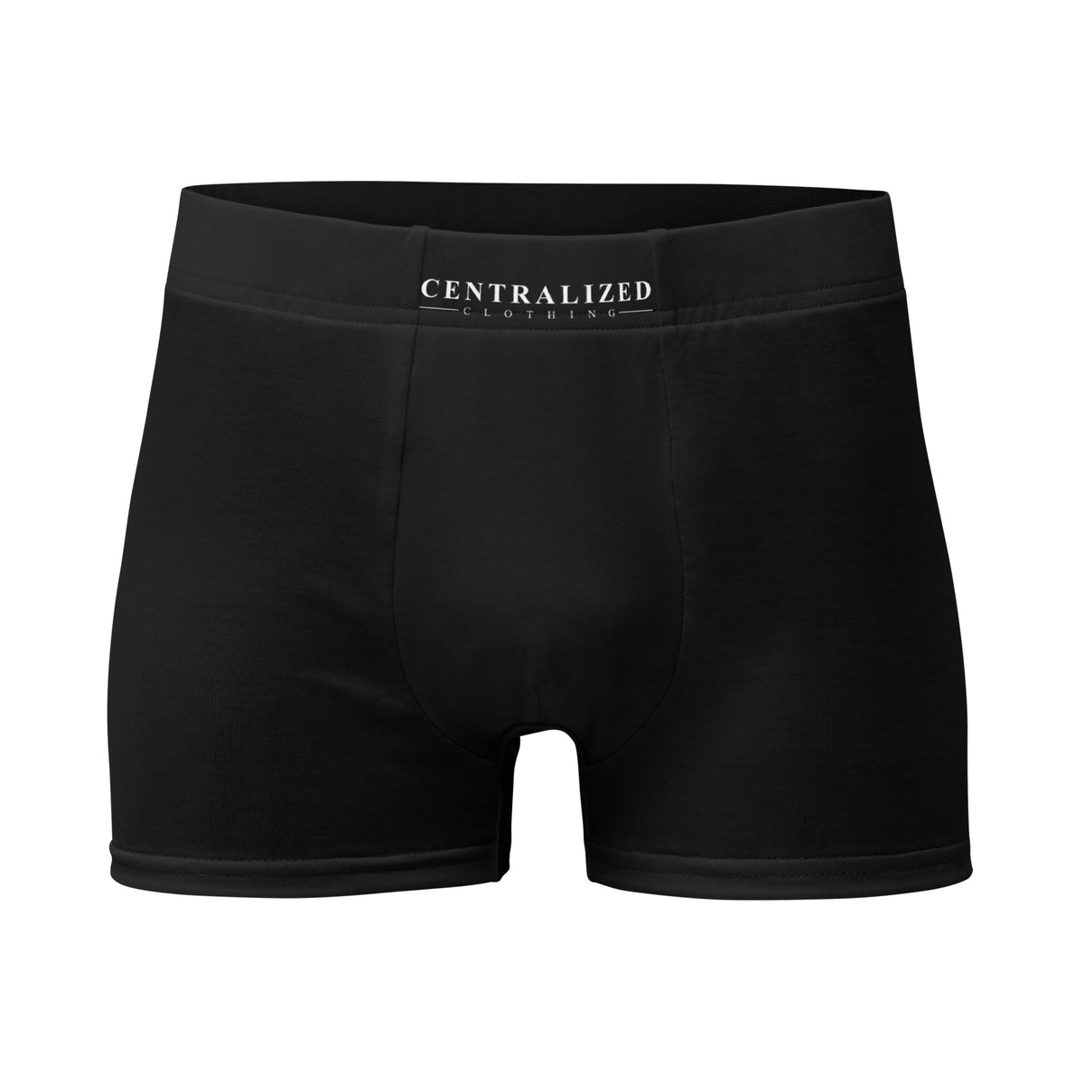 Centralized Logo Boxer Briefs - Black by Centralized Clothing