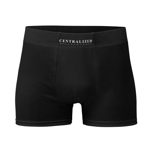Centralized Logo Boxer Briefs - Black by Centralized Clothing