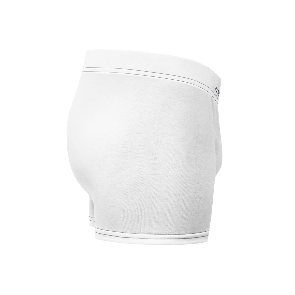 Centralized Logo Boxer Briefs - White by Centralized Clothing
