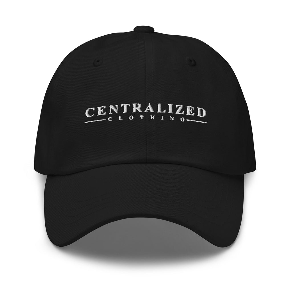 Centralized Logo Dad Hat by Centralized Clothing