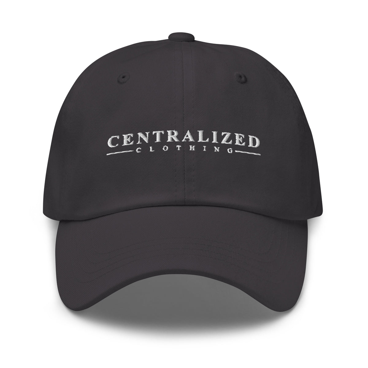 Centralized Logo Dad Hat by Centralized Clothing