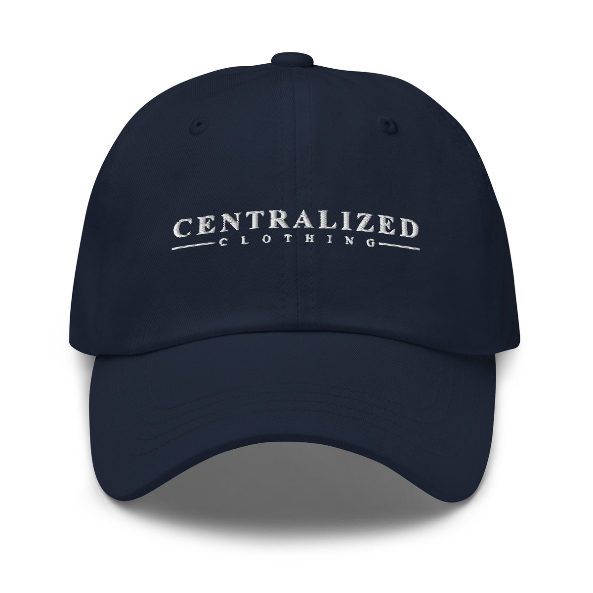 Centralized Logo Dad Hat by Centralized Clothing