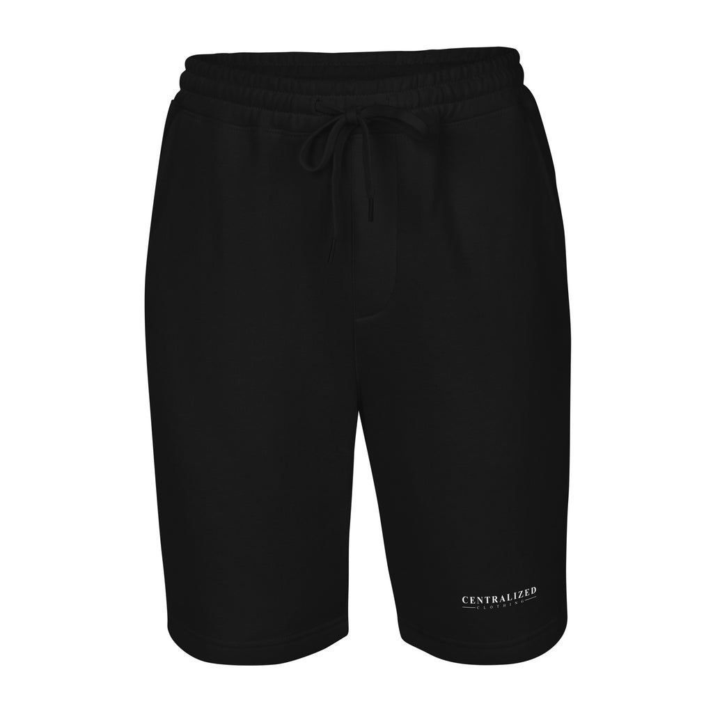 Centralized Logo Fleece Shorts by Centralized Clothing