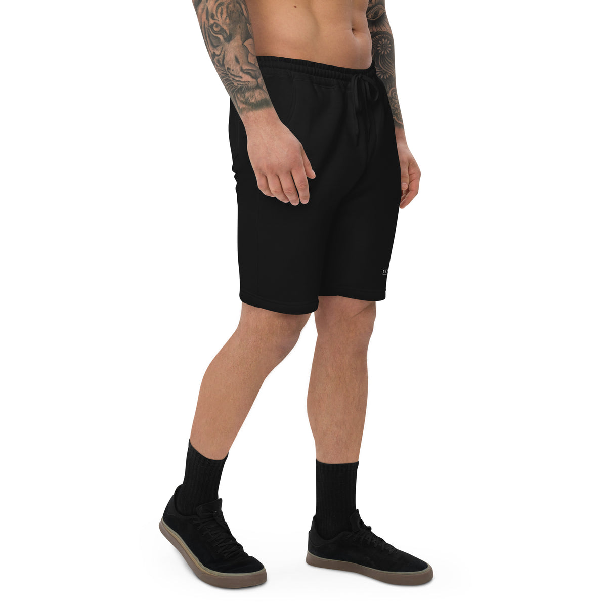 Centralized Logo Fleece Shorts by Centralized Clothing