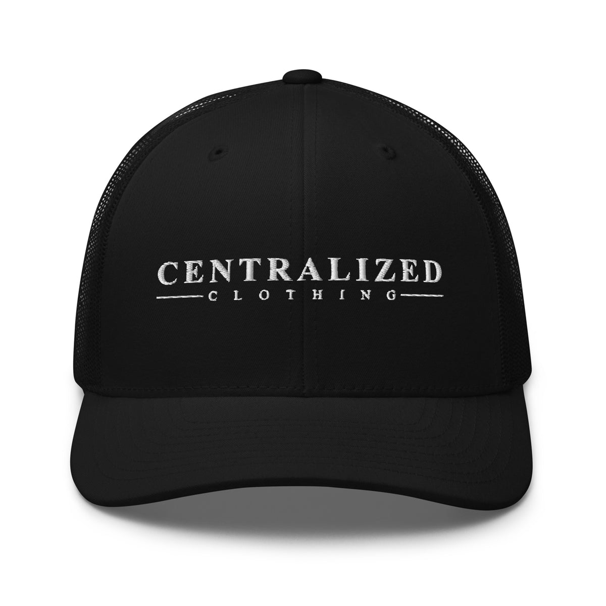 Centralized Logo Retro Trucker Hat by Centralized Clothing