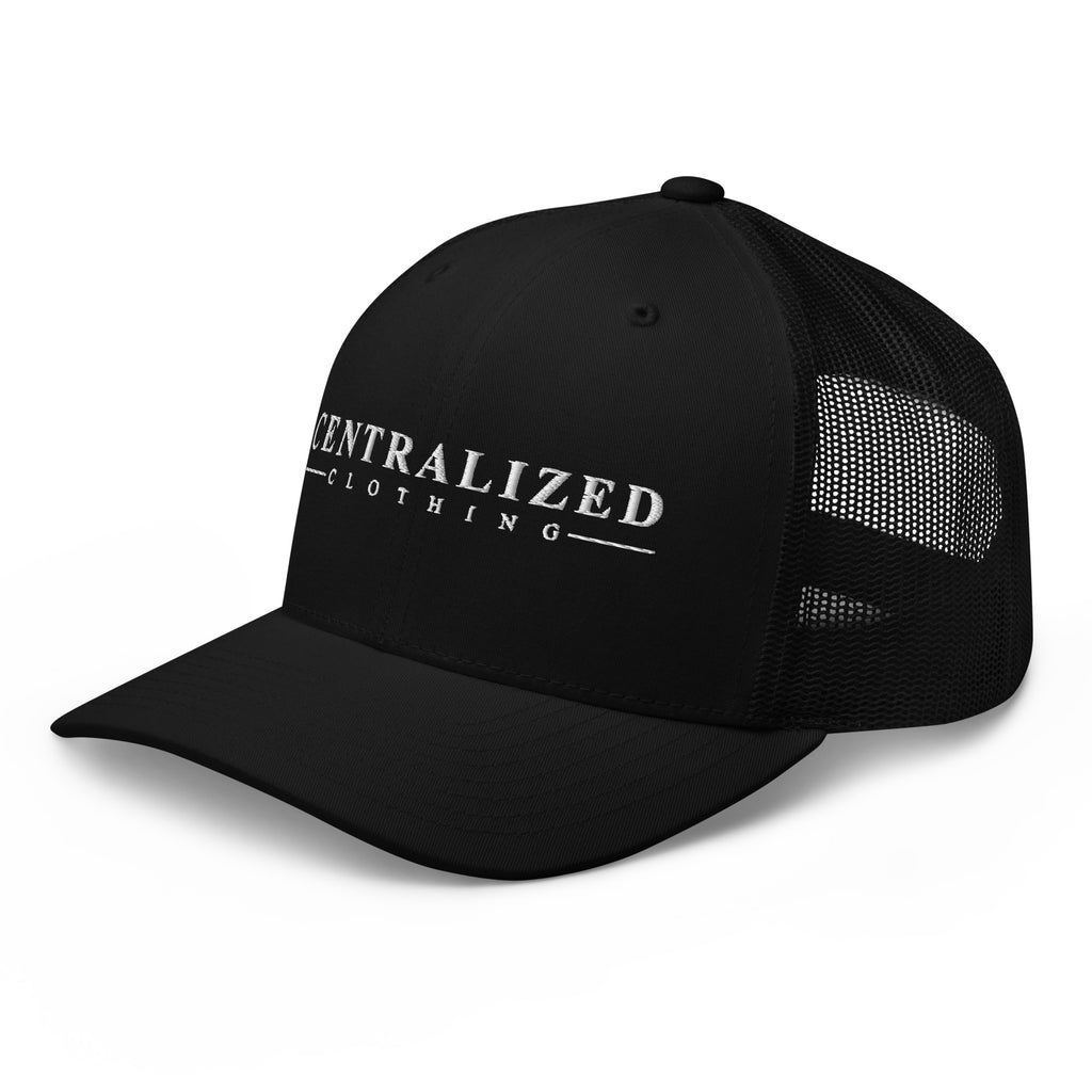Centralized Logo Retro Trucker Hat by Centralized Clothing