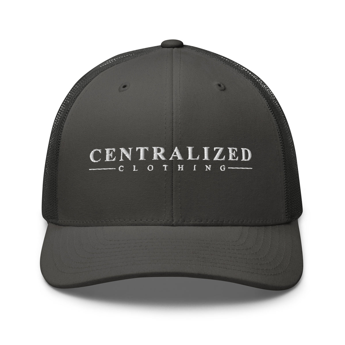 Centralized Logo Retro Trucker Hat by Centralized Clothing