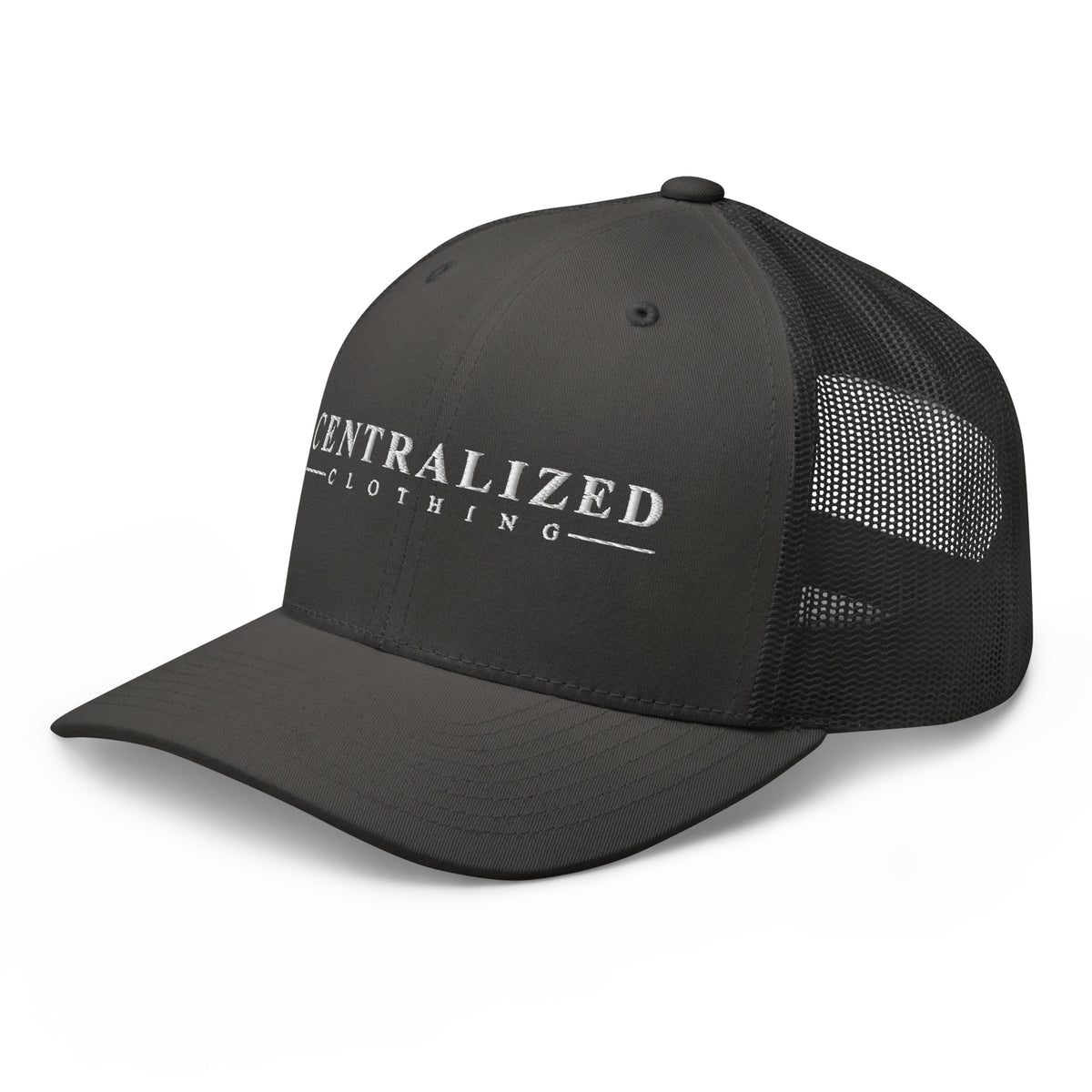 Centralized Logo Retro Trucker Hat by Centralized Clothing