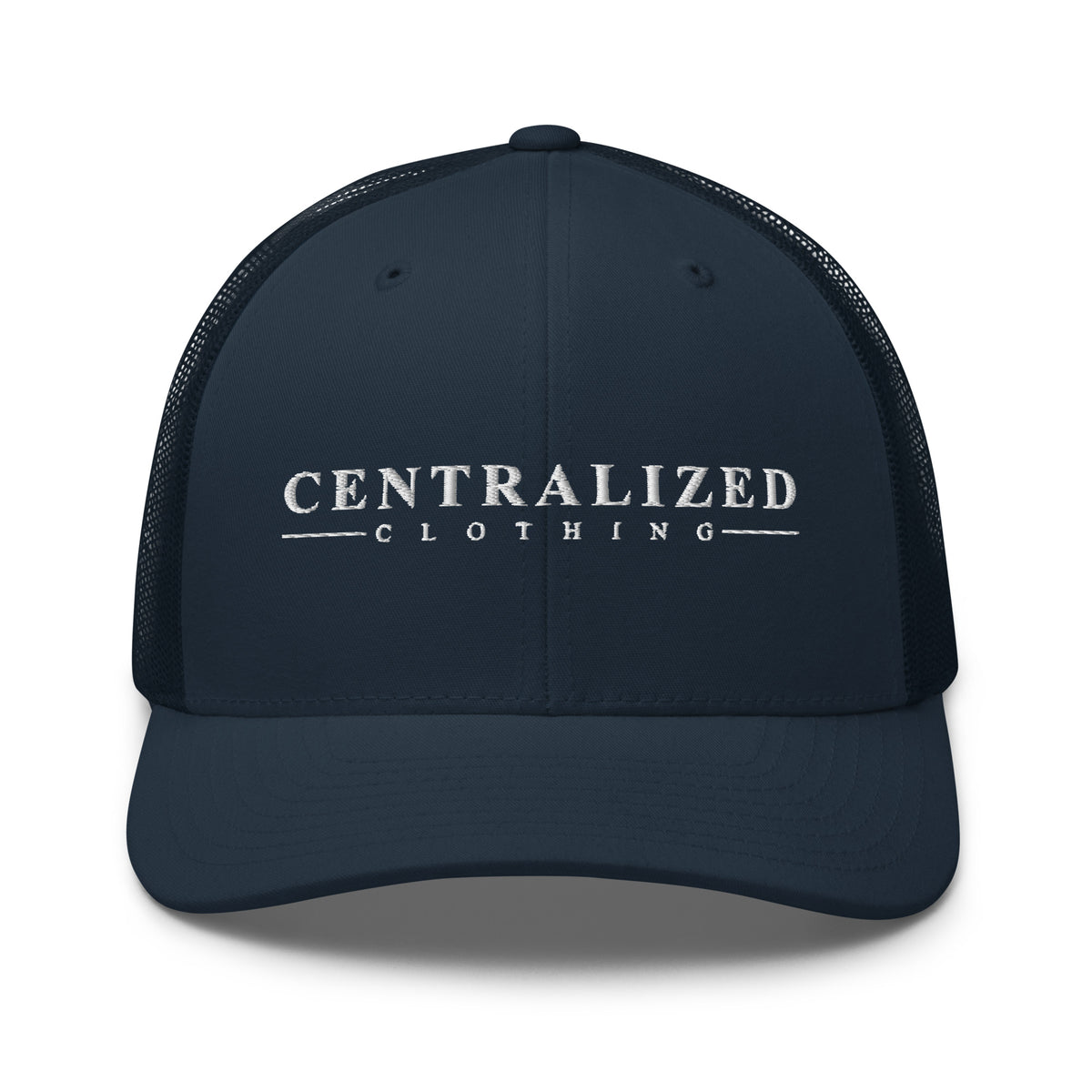 Centralized Logo Retro Trucker Hat by Centralized Clothing