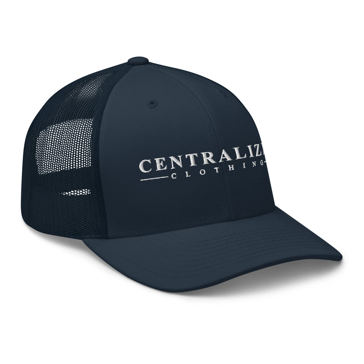 Centralized Logo Retro Trucker Hat by Centralized Clothing