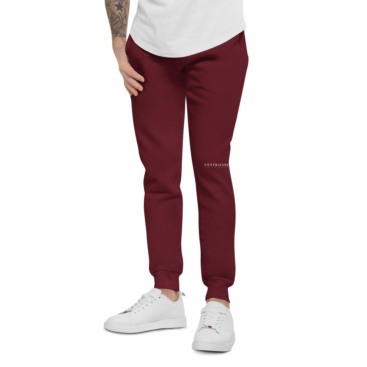 Centralized Logo Fleece Sweatpants by Centralized Clothing