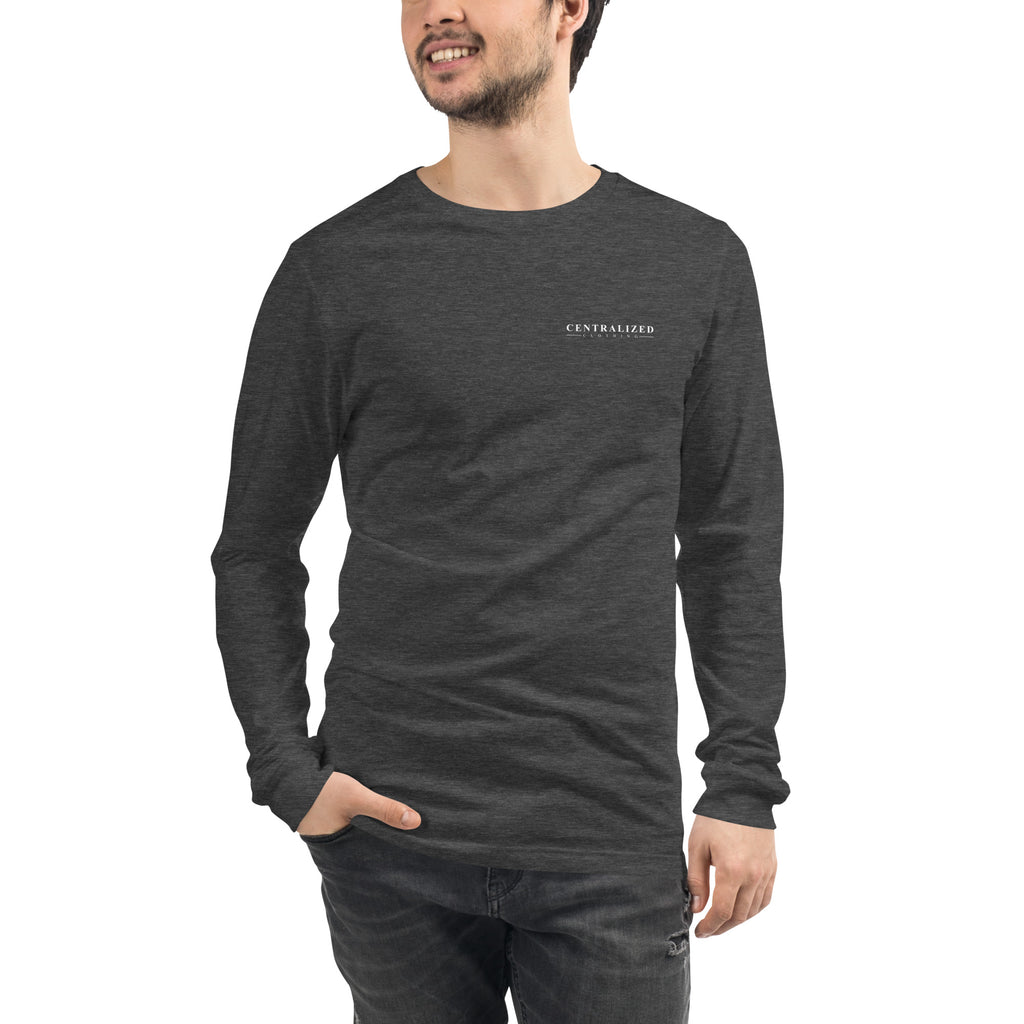 Centralized Logo Long Sleeve Tee by Centralized Clothing