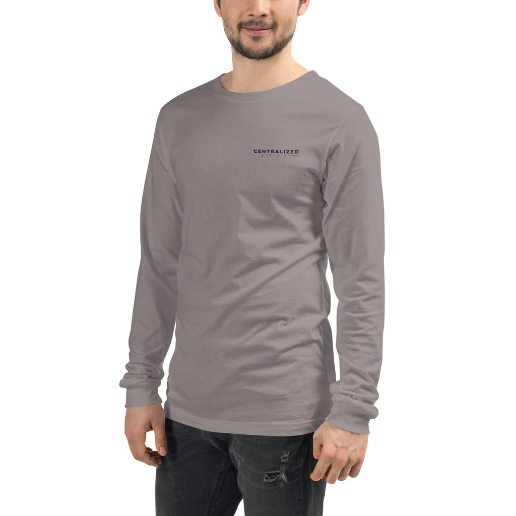 Centralized Logo Long Sleeve Tee - Light Colors by Centralized Clothing