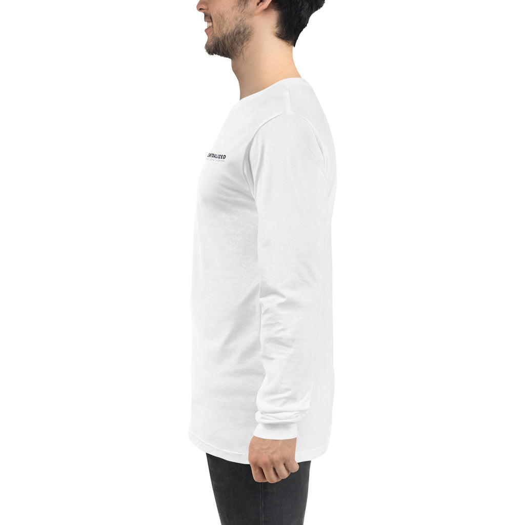 Centralized Logo Long Sleeve Tee - Light Colors by Centralized Clothing