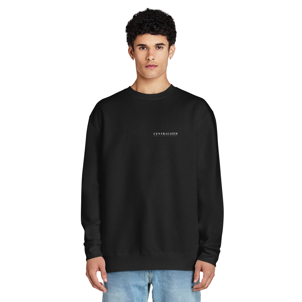 Centralized Logo Crewneck Sweatshirt by Centralized Clothing