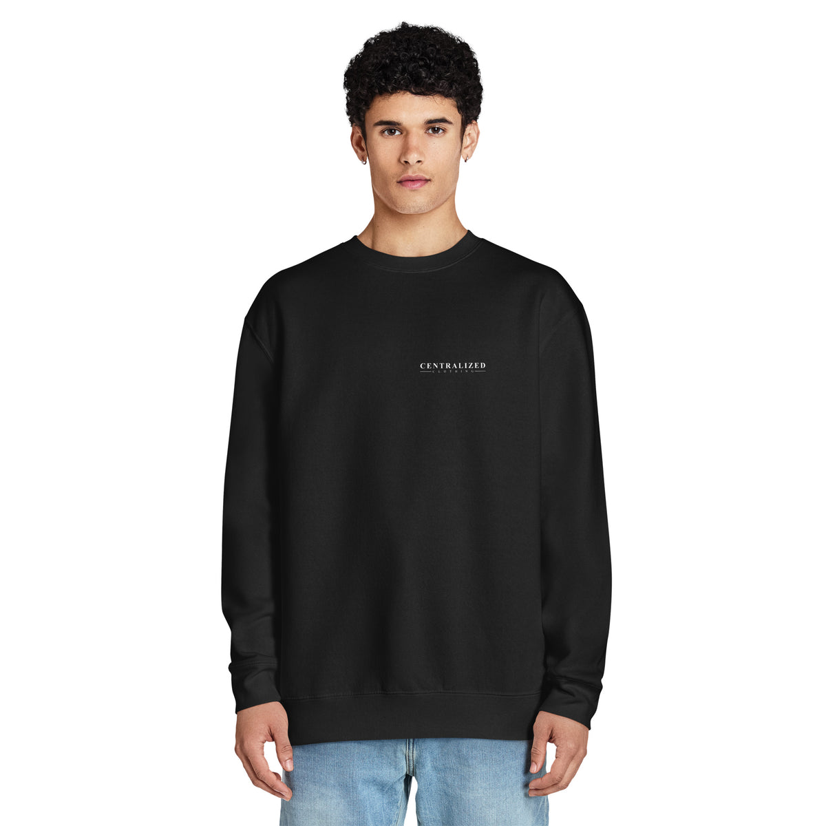 Centralized Logo Crewneck Sweatshirt by Centralized Clothing