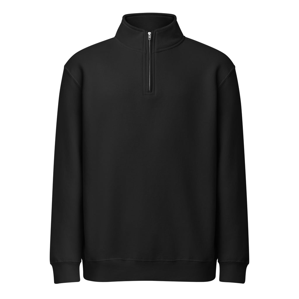 Centralized Plain Quarter-Zip Pullover by Centralized Clothing