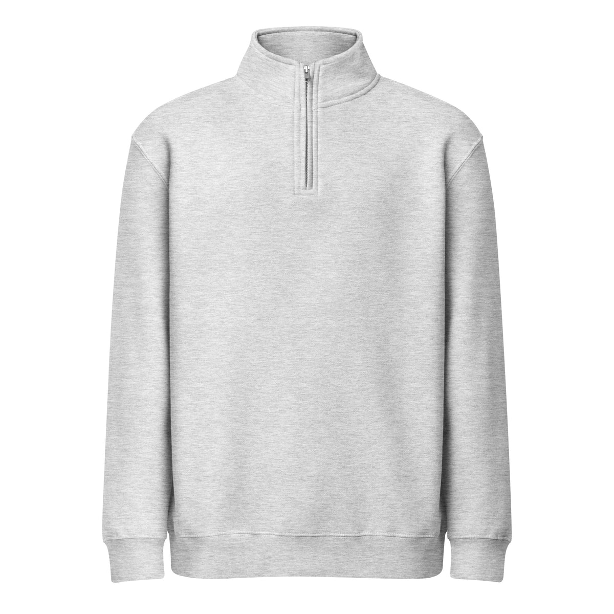 Centralized Plain Quarter-Zip Pullover by Centralized Clothing