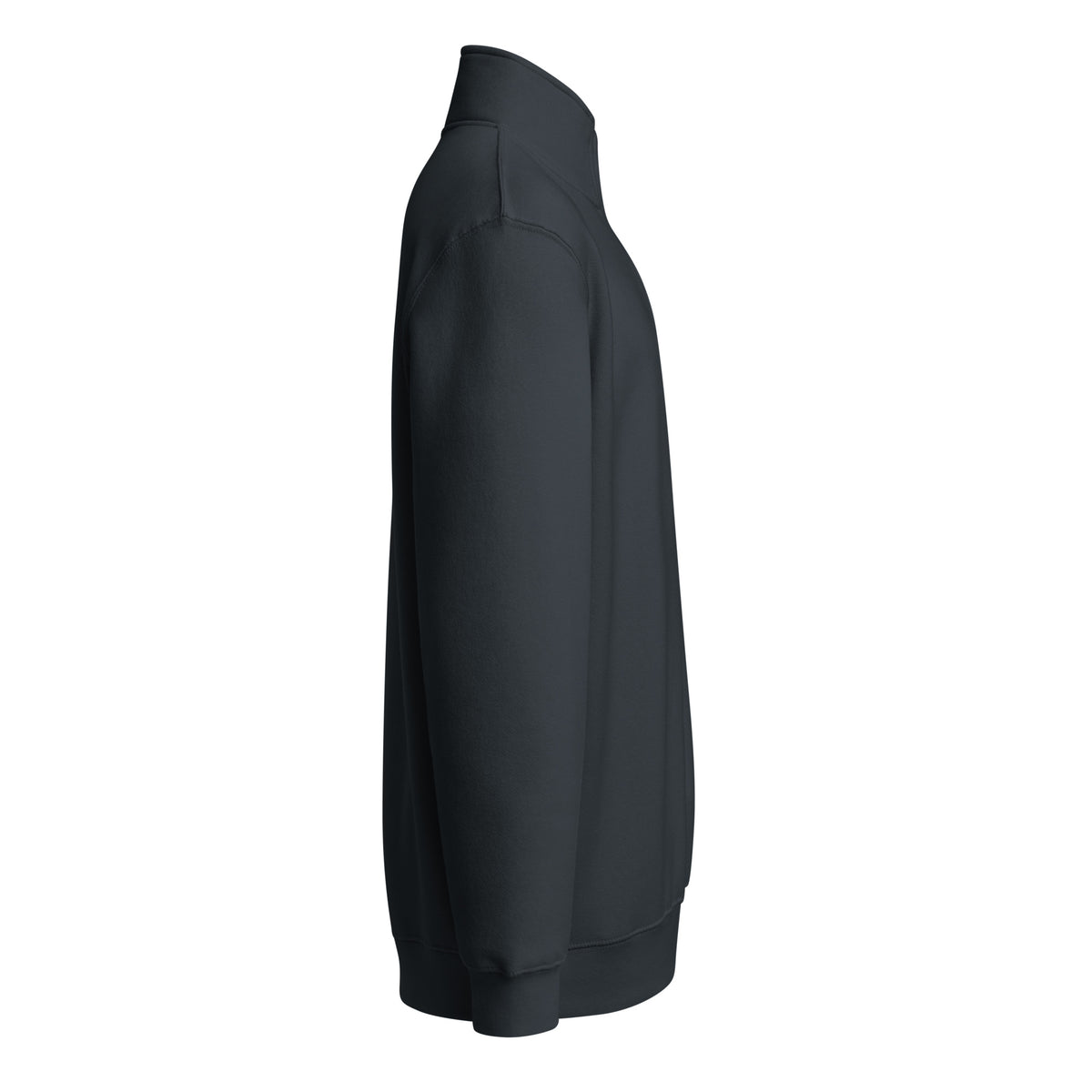 Centralized Plain Quarter-Zip Pullover by Centralized Clothing
