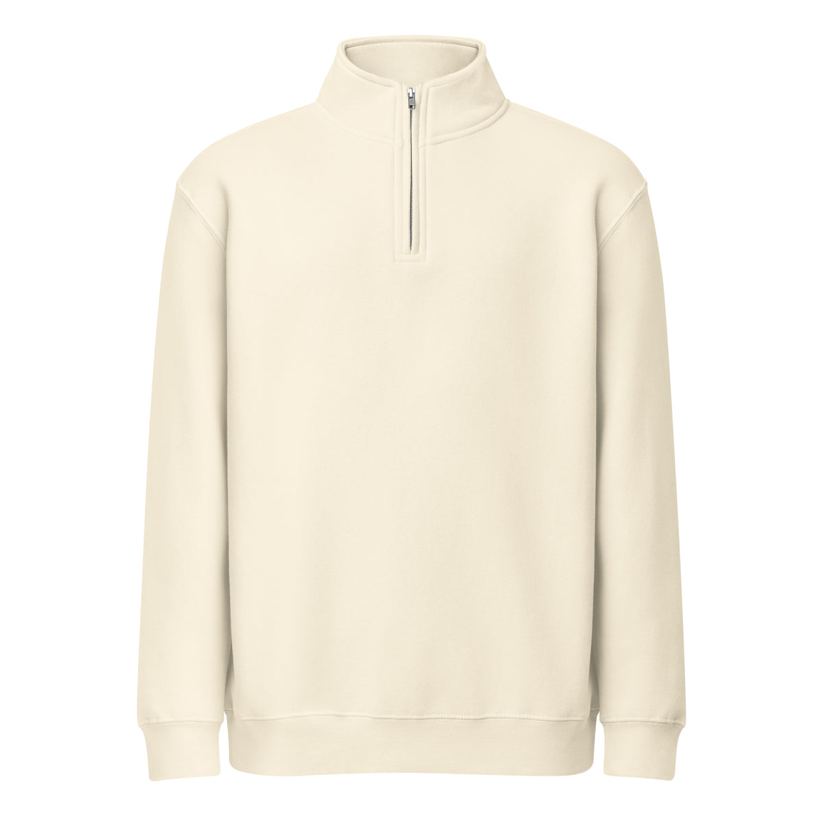 Centralized Plain Quarter-Zip Pullover by Centralized Clothing