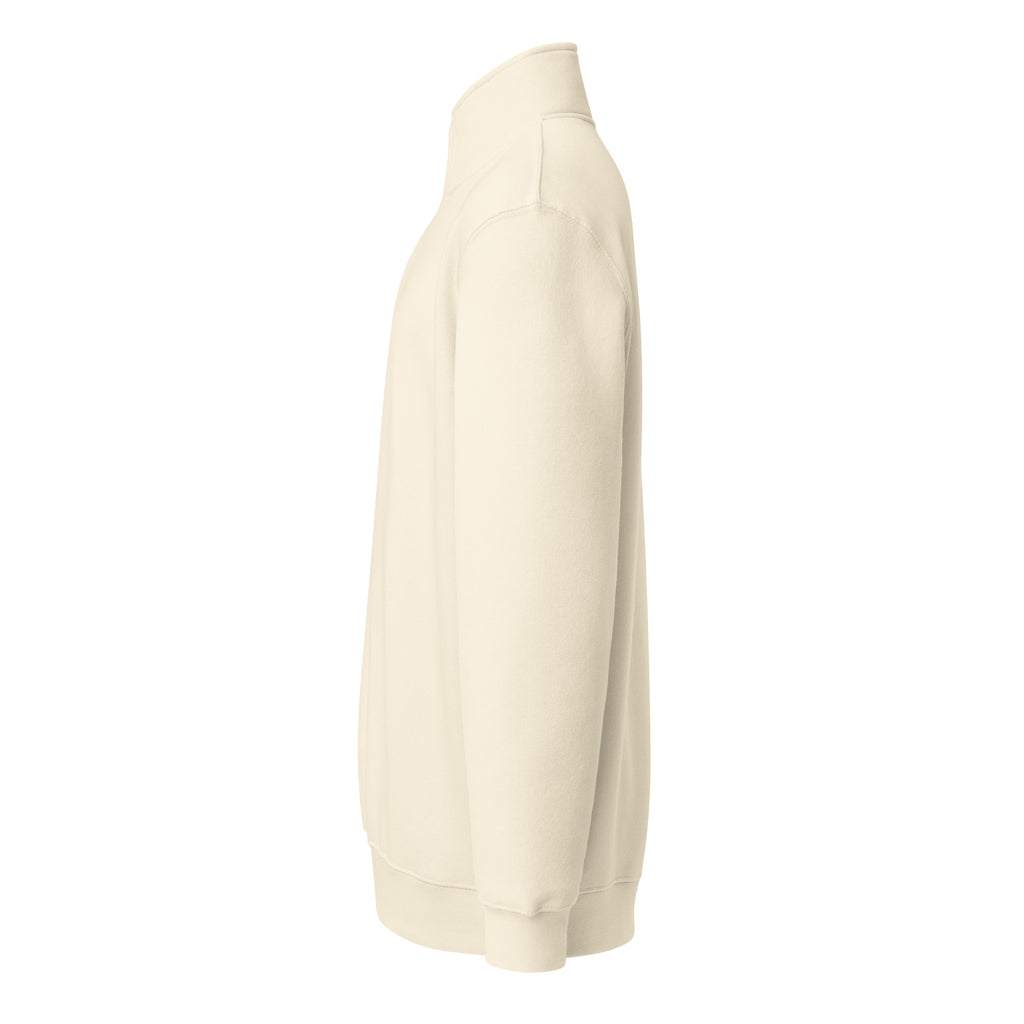 Centralized Plain Quarter-Zip Pullover by Centralized Clothing