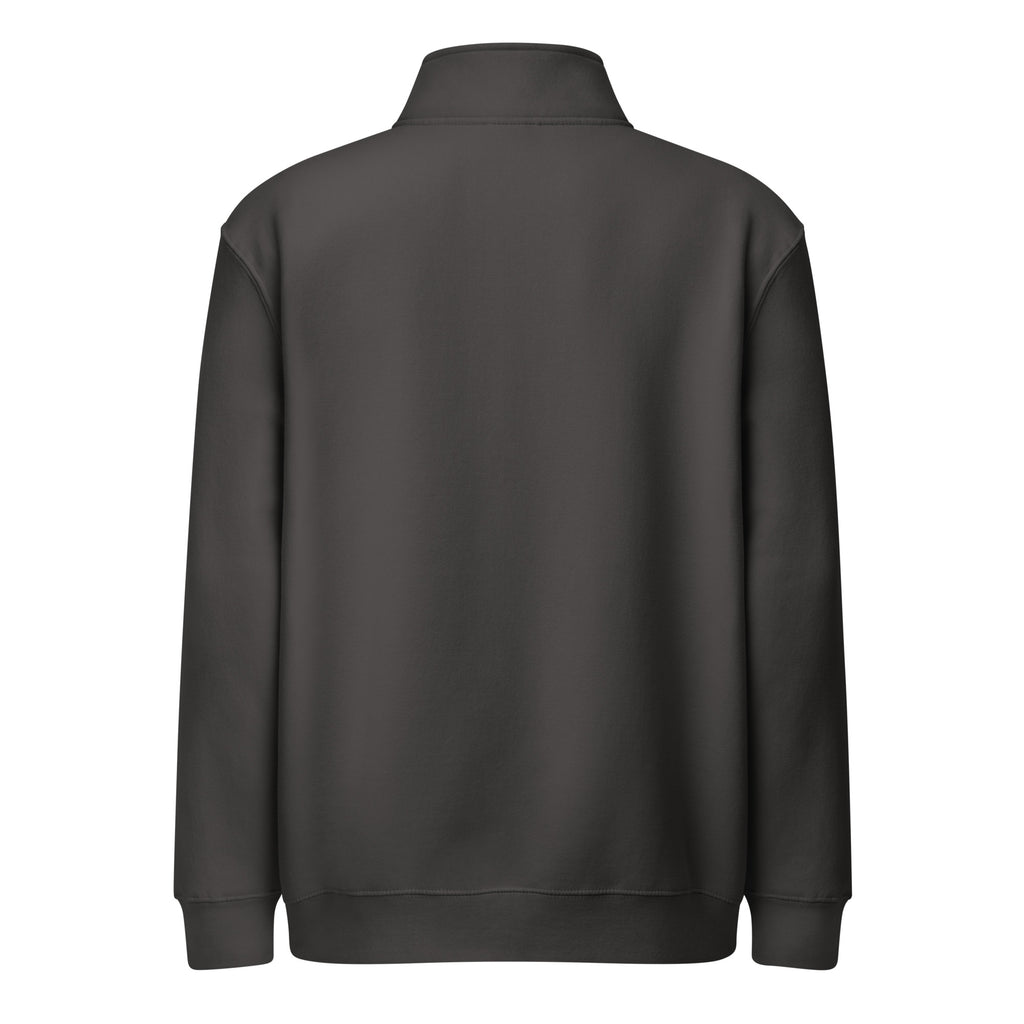 Centralized Logo Quarter-Zip Pullover by Centralized Clothing