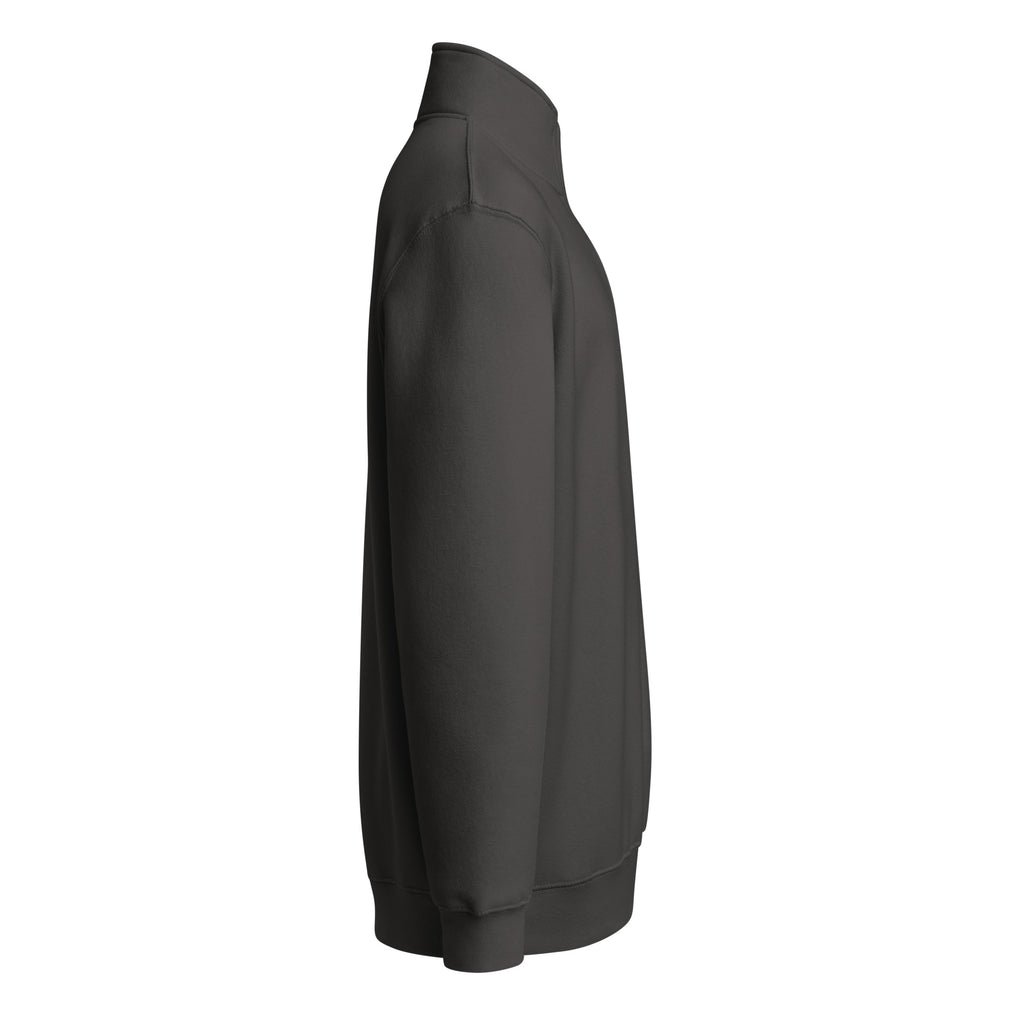 Centralized Plain Quarter-Zip Pullover by Centralized Clothing