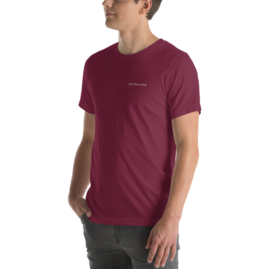 Centralized Logo Crew Neck T-Shirt by Centralized Clothing