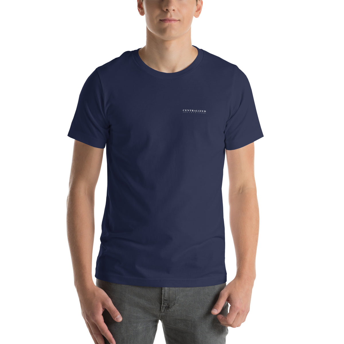 Centralized Logo Crew Neck T-Shirt by Centralized Clothing