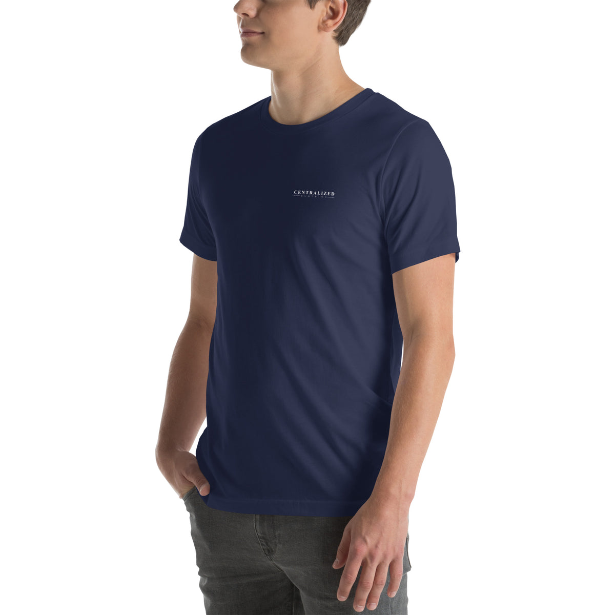 Centralized Logo Crew Neck T-Shirt by Centralized Clothing