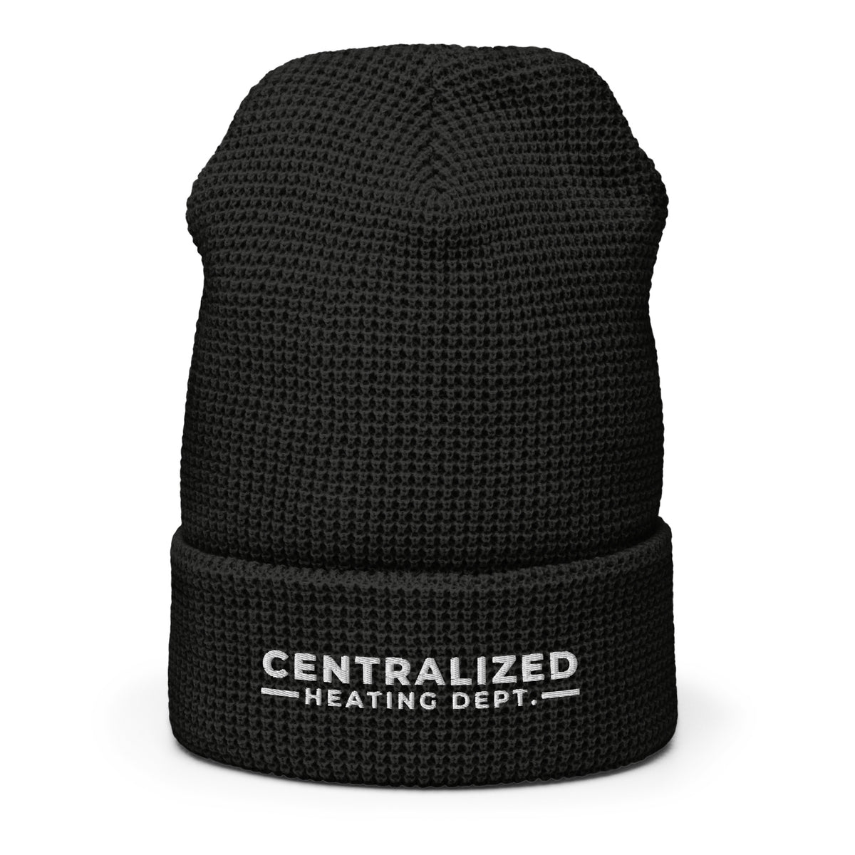 Centralized Heating Dept. Waffle Beanie by Centralized Clothing