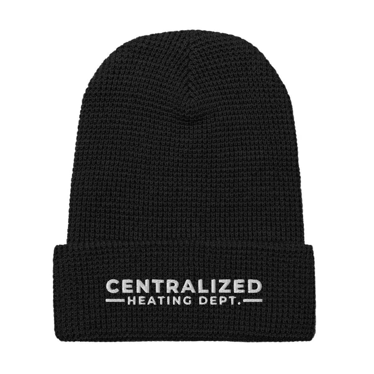 Centralized Heating Dept. Waffle Beanie by Centralized Clothing