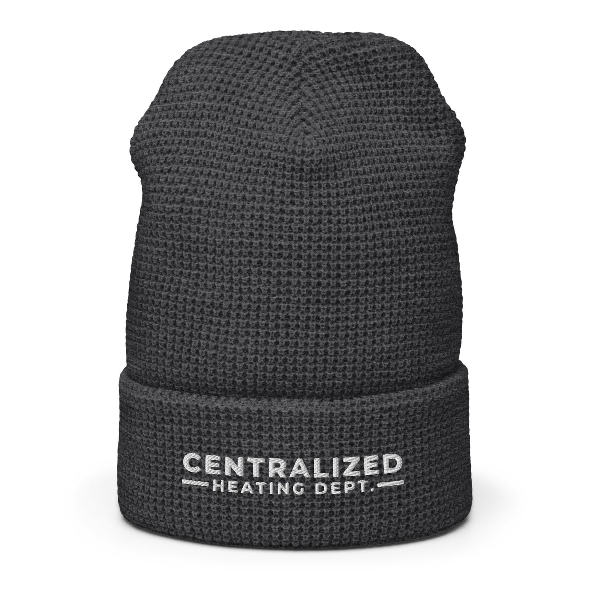 Centralized Heating Dept. Waffle Beanie by Centralized Clothing