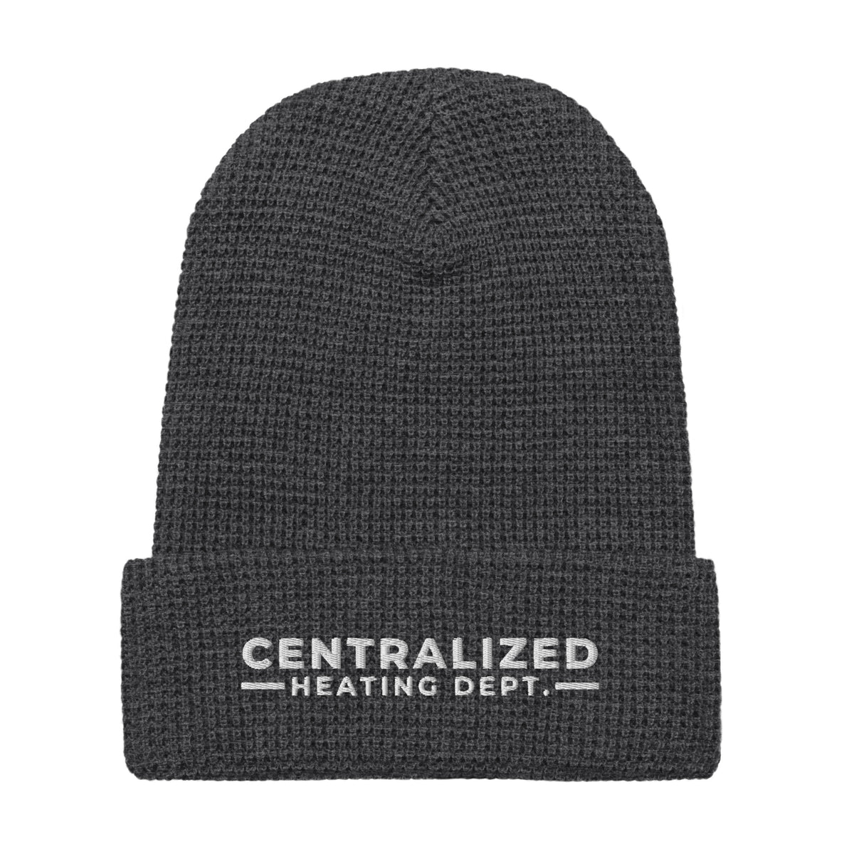 Centralized Heating Dept. Waffle Beanie by Centralized Clothing