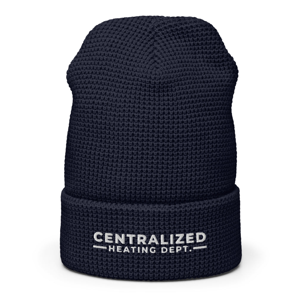Centralized Heating Dept. Waffle Beanie by Centralized Clothing