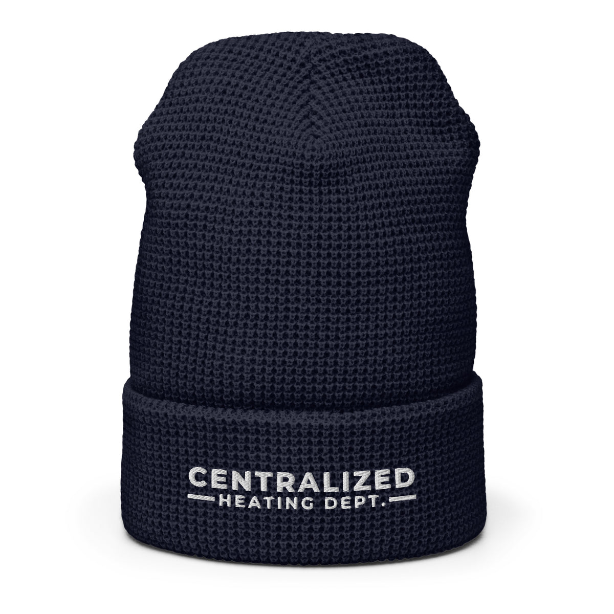 Centralized Heating Dept. Waffle Beanie by Centralized Clothing