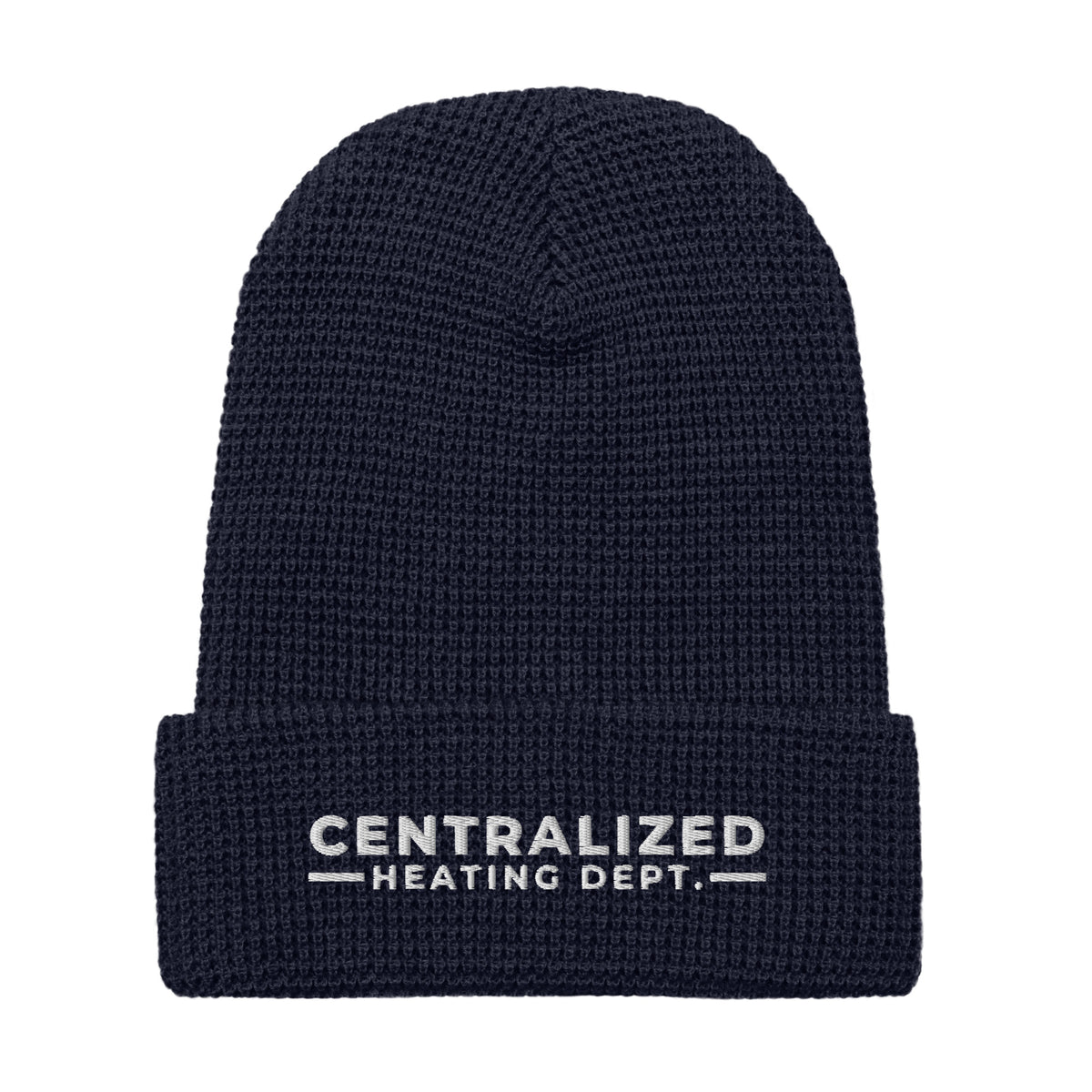 Centralized Heating Dept. Waffle Beanie by Centralized Clothing